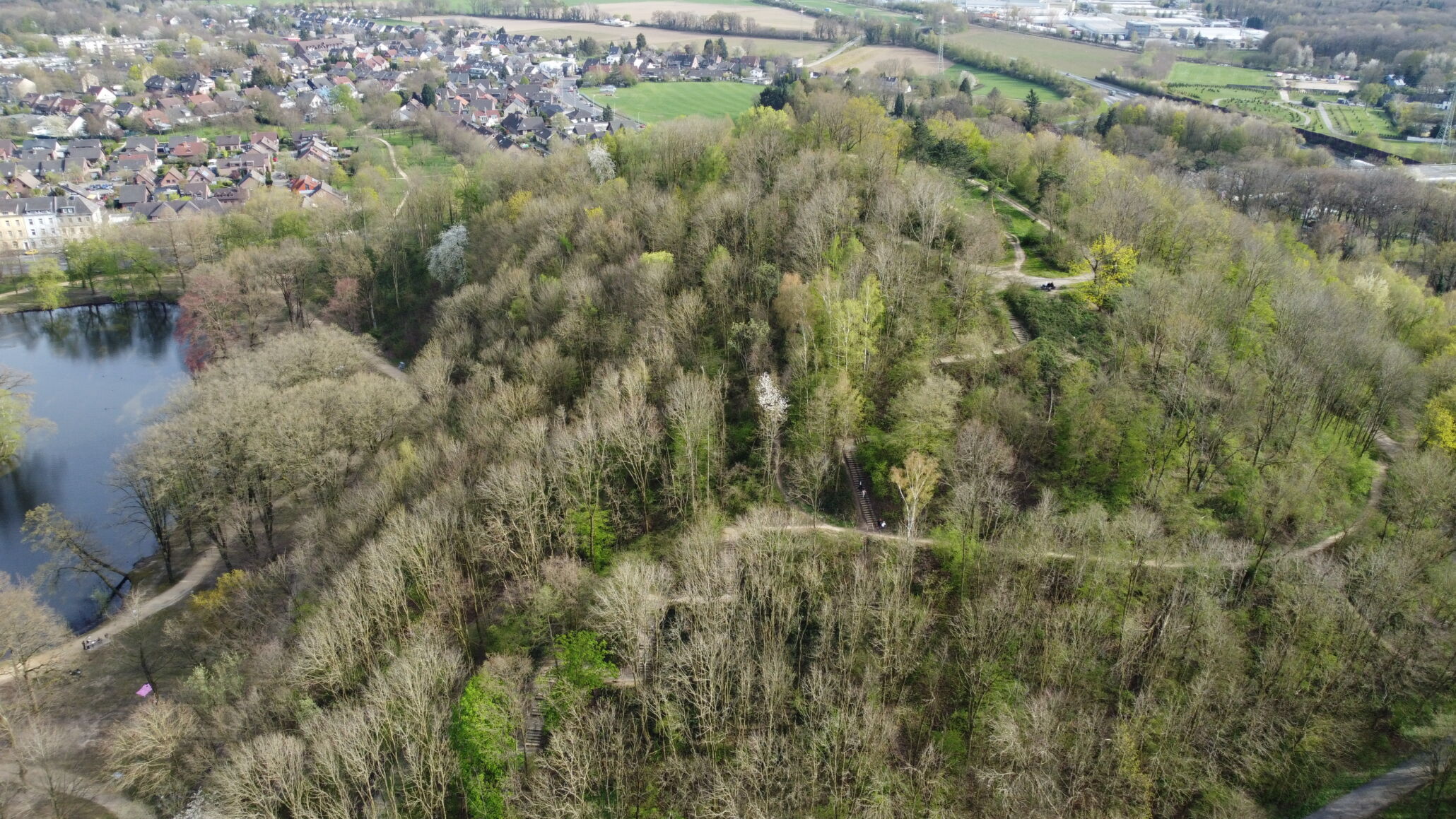Rheydter Müllberg im Stadtwald Rheydt