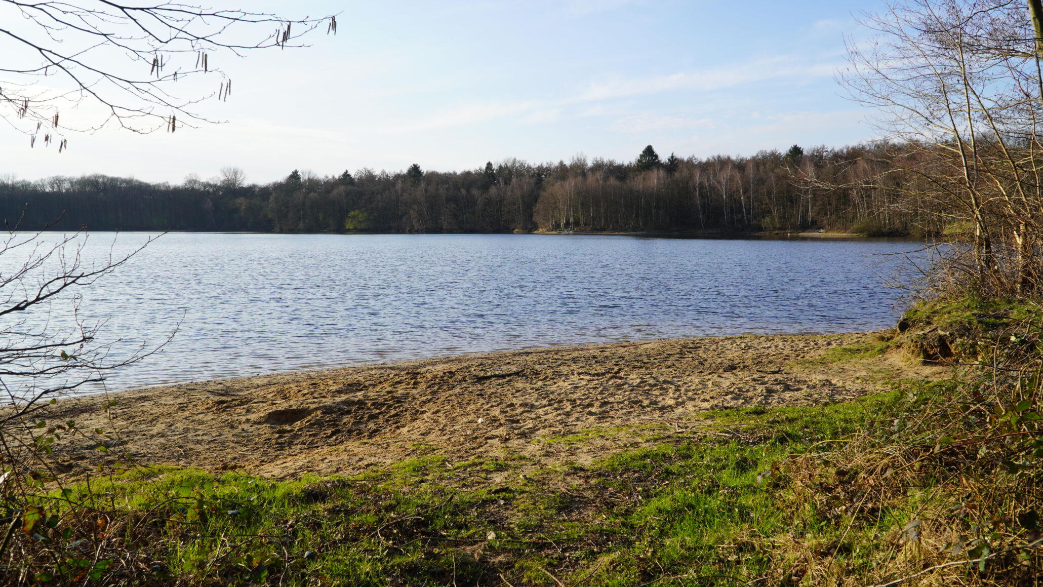 Strand in brüggen und am Campingplatz