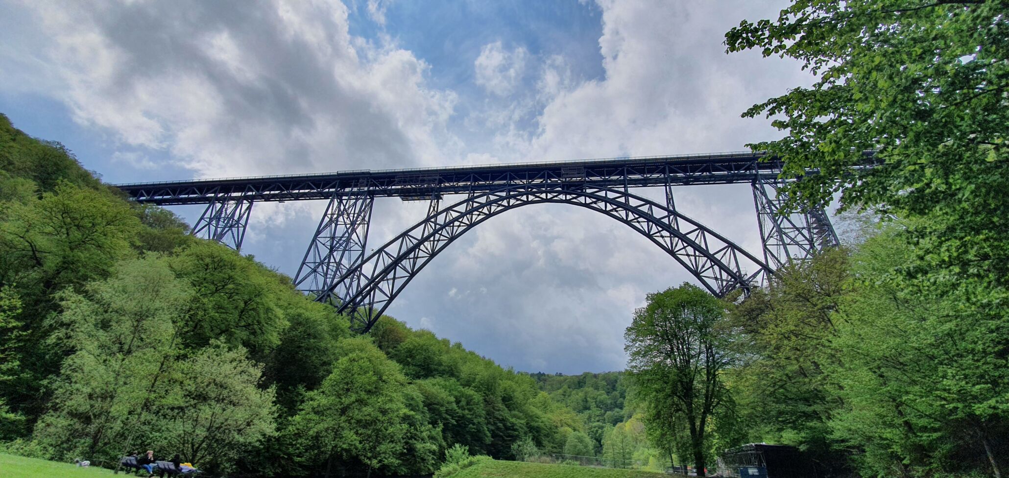 Ansicht der Muengstener Bruecke
