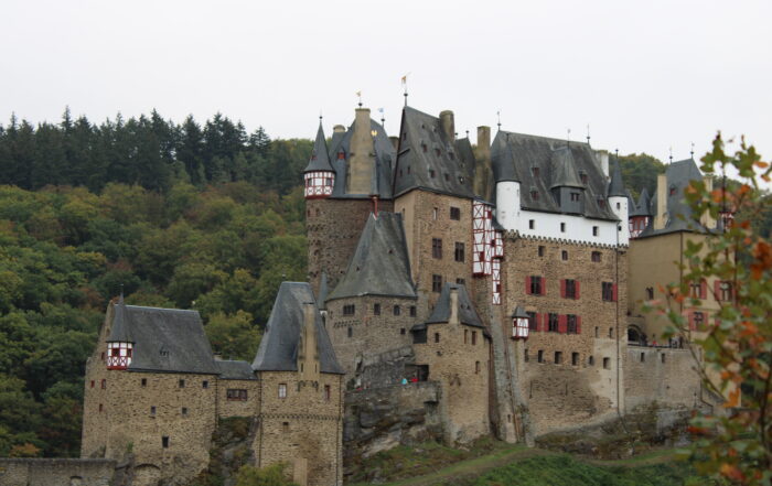 Ansicht der Burg-Eltz